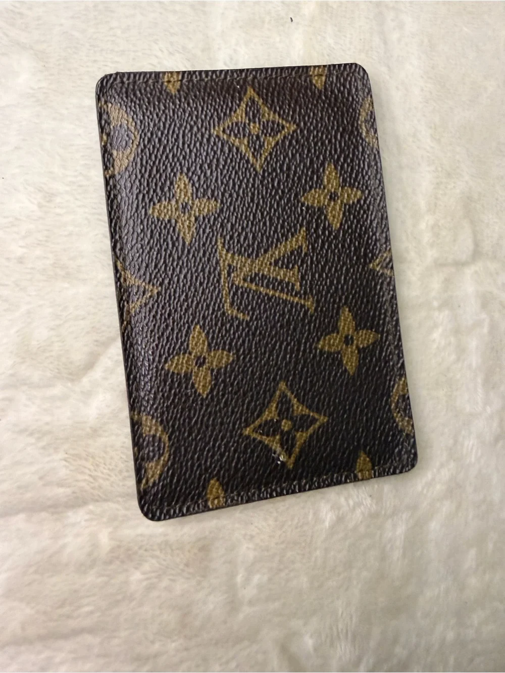 Vintage Louis Vuitton Monogram Card Holder (stamp Malleter)